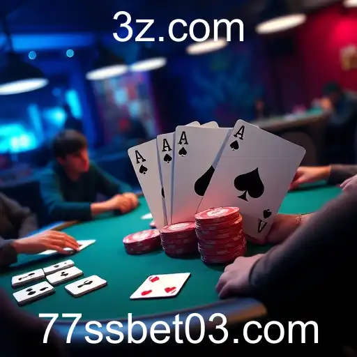 Jogo de Poker: Estratégia e Emoção no 77ss bet